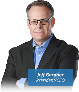 Jeff Gardner, President & CEO of Raidius IT